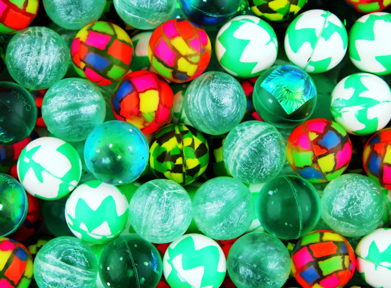 Buy 25 mm bouncy balls in bulk