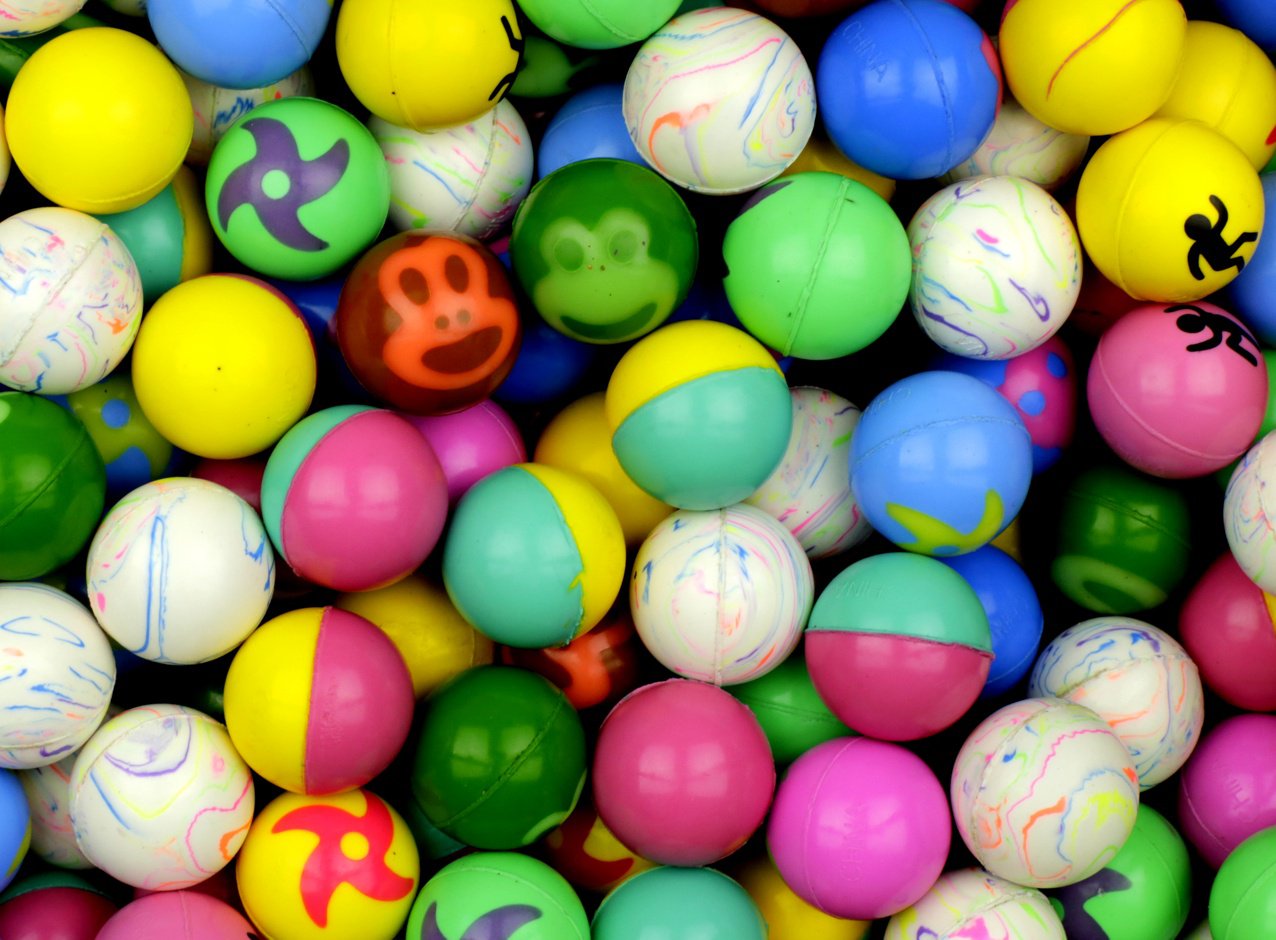 Buy 27 mm bouncy balls in bulk EnterVending