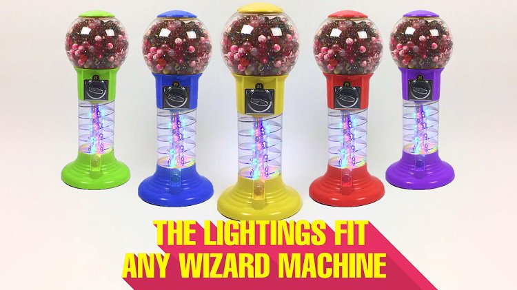 Original Wizard Spiral Gumball Machine