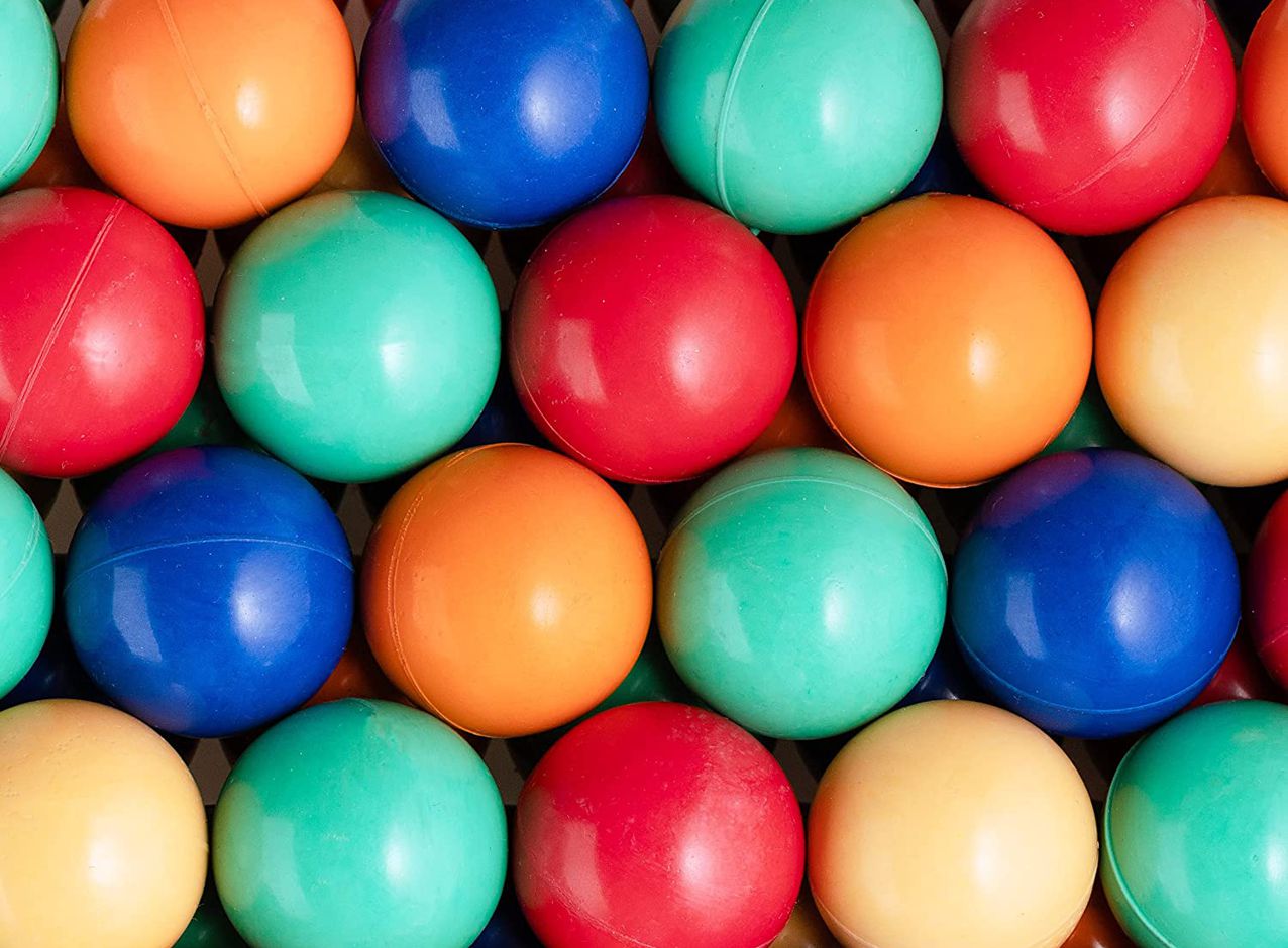 Hot Colored Balls Mix 32 mm