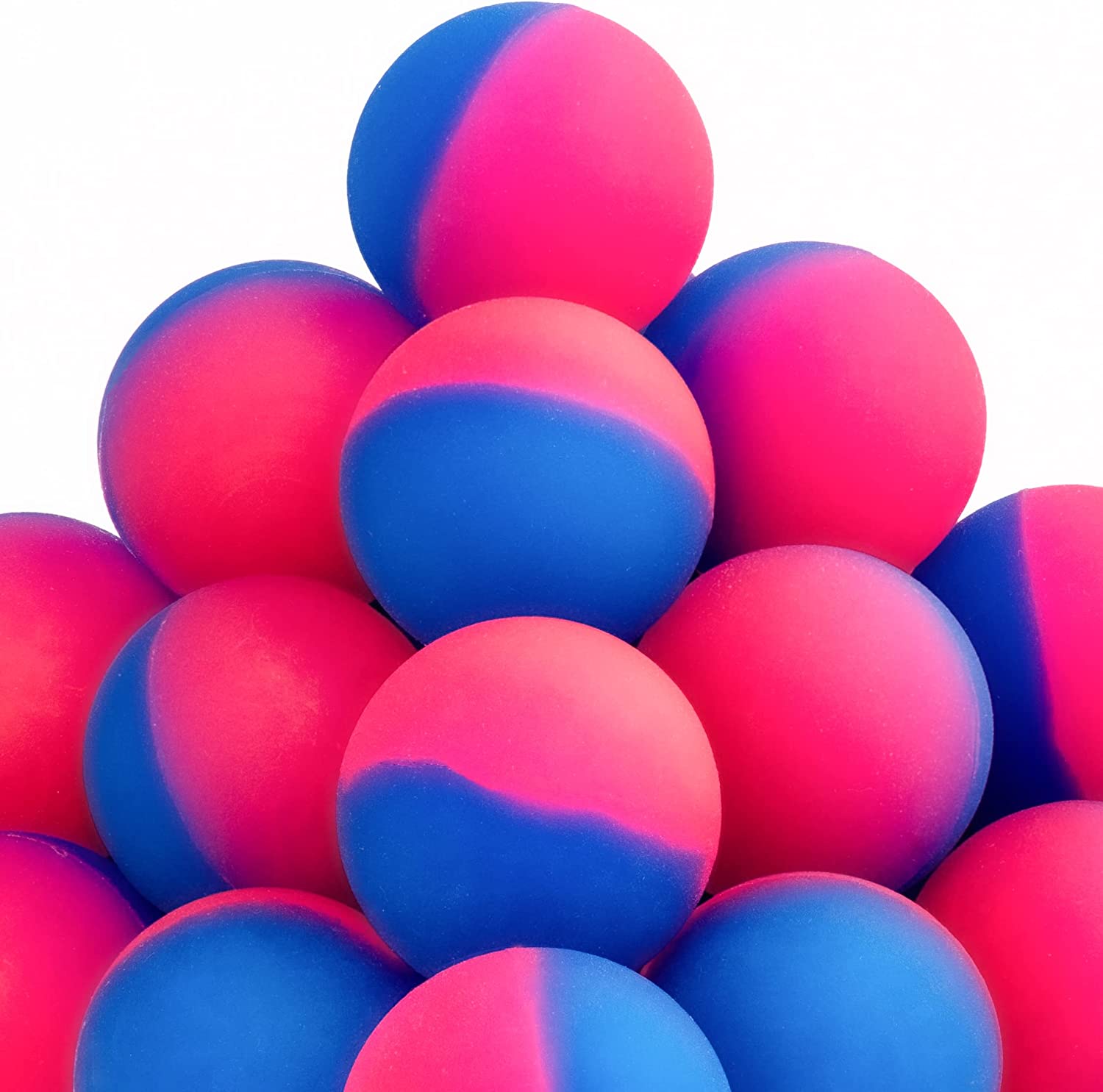Icy Hi-Bounce Balls  Blue-Red 45 mm
