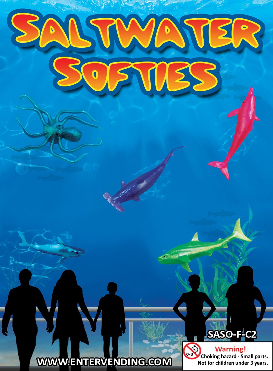 Saltwater Softies (display)