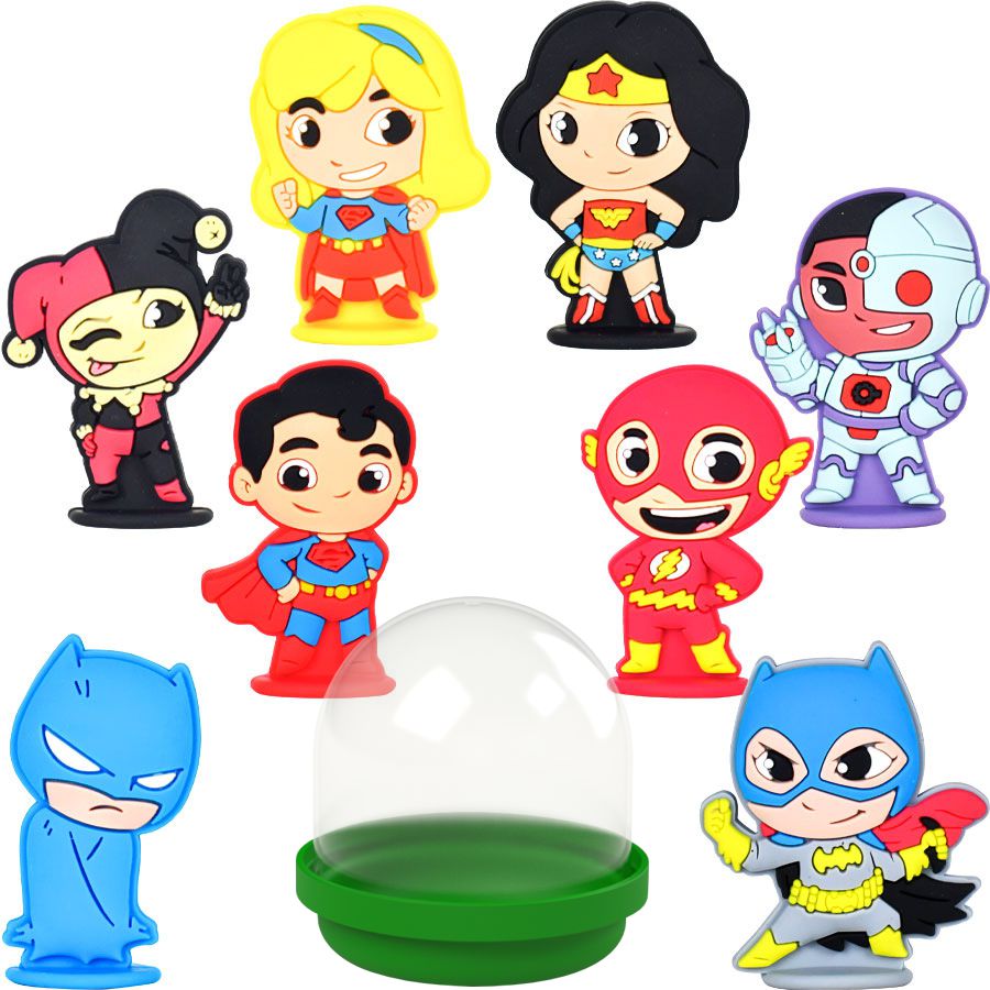 DC Super Friends™ Soft PVC 2D Figures in 2