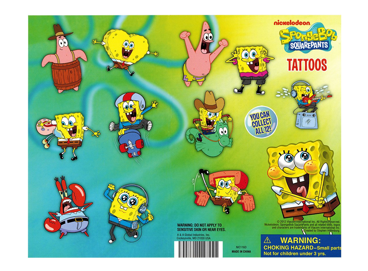 Spongebob Tattoos 1