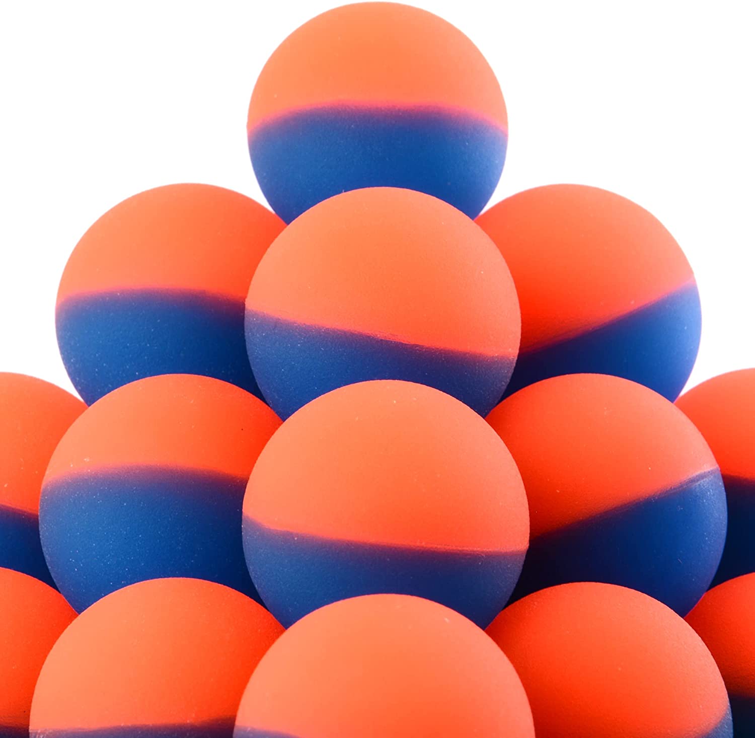 Icy Hi-Bounce Balls  Orange-Blue 45 mm