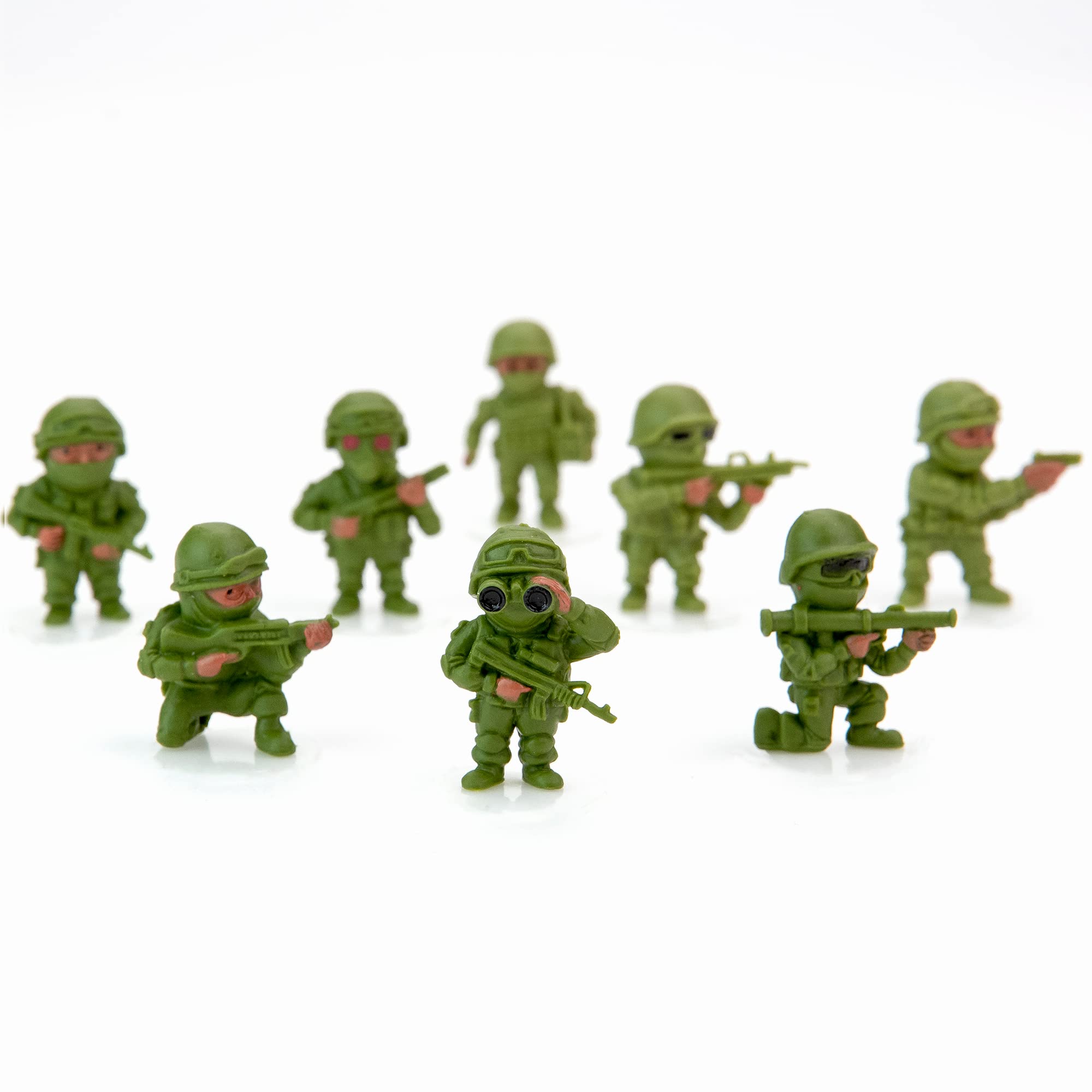 Army Men Action Figure - Small Soldiers Toys for Kids - 100 Pcs Bulk Soldier Toy Playset - Military Army Men Party Favors Classroom Prizes Army Men Action Figure - Small Soldiers Toys for Kids - 100 Pcs Bulk Soldier Toy Playset - Military Army Men Party Favors Classroom Prizes