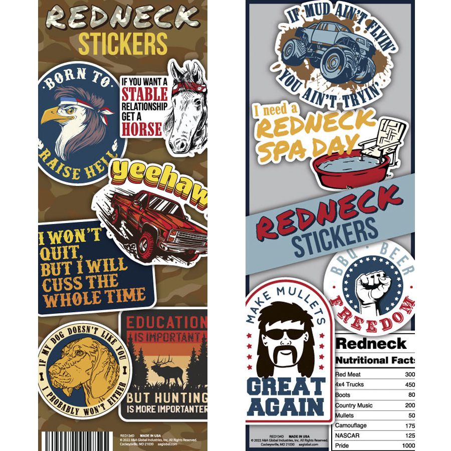 Redneck Stickers