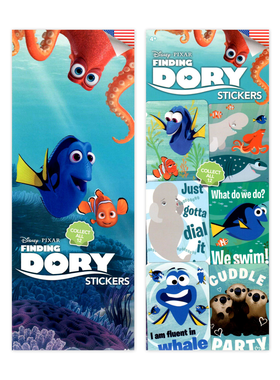 Disney's Finding Dory Stickers (display)