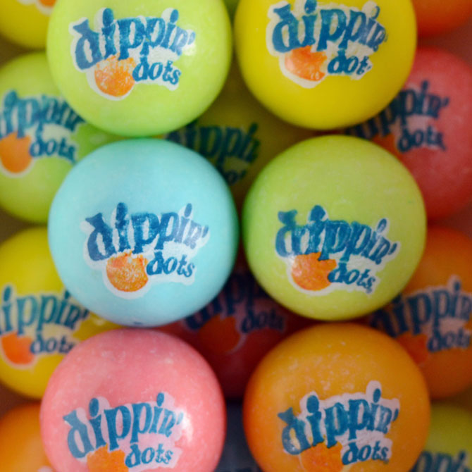 850 Count Dippin’ Dots® Filled Gumballs