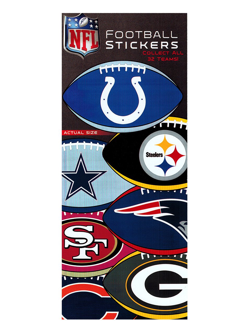 Stickers NFL Football (display)