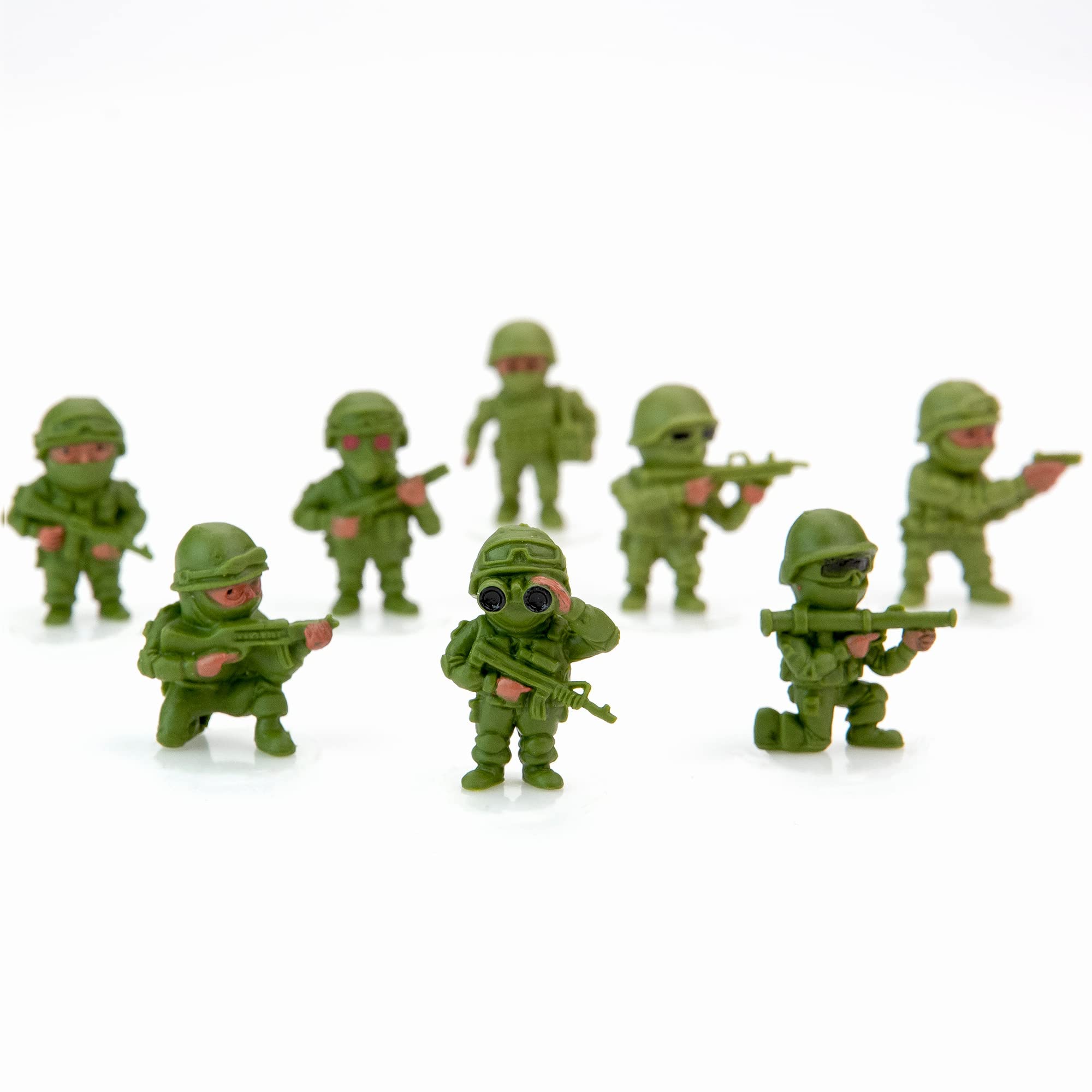 Army Men Action Figure - Small Soldiers Toys for Kids - 24 Pcs Army Soldier Toy Playset - Military Toys - Toy Army Men - Army Party Decorations Army Men Action Figure - Small Soldiers Toys for Kids - 24 Pcs Army Soldier Toy Playset - Military Toys - Toy Army Men - Army Party Decorations