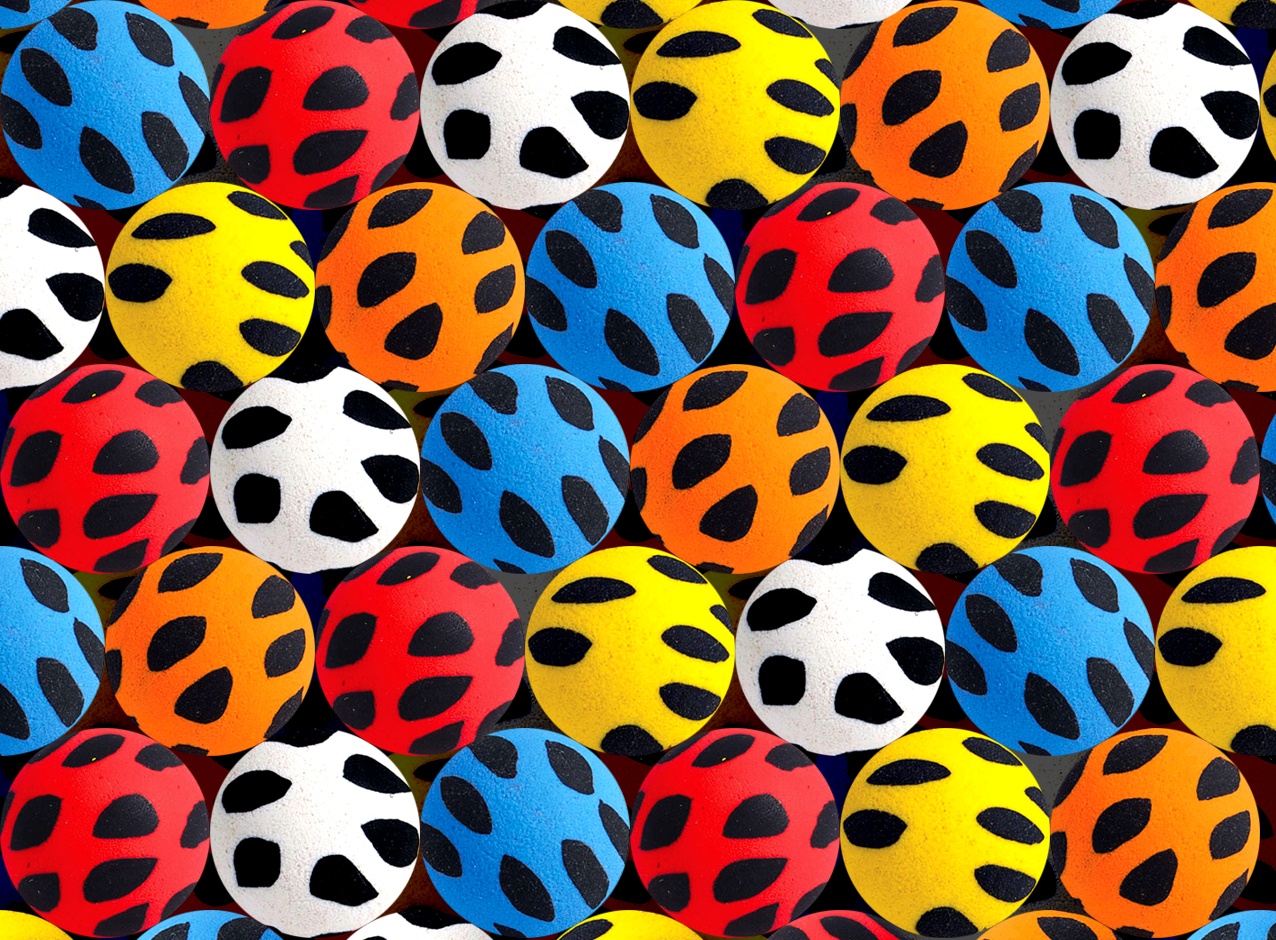 New Spot Ball Hi-Bounce Balls 27 mm