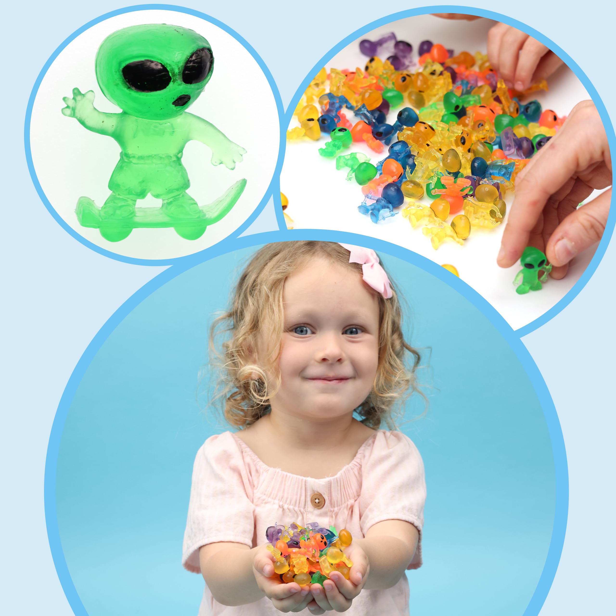 Mini Aliens (color) Bulk - EnterVending