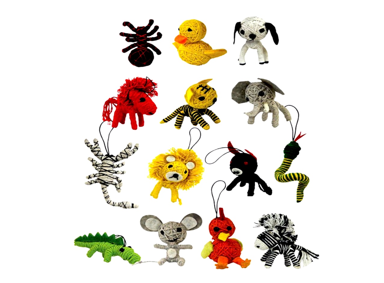 Buy Animal String Dolls vending capsules 250 count bag EnterVending