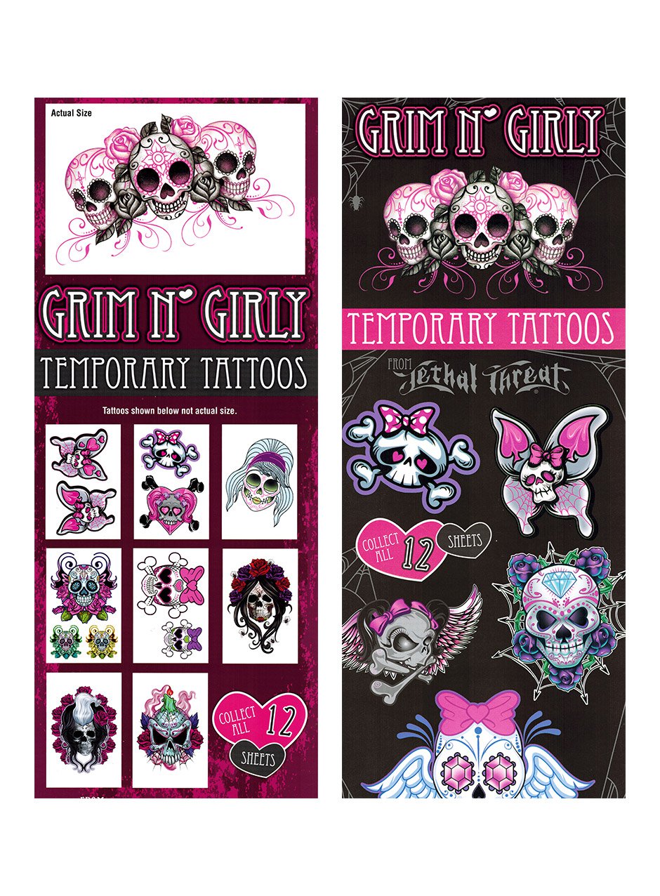 Tattoos Grim & Girly (display)