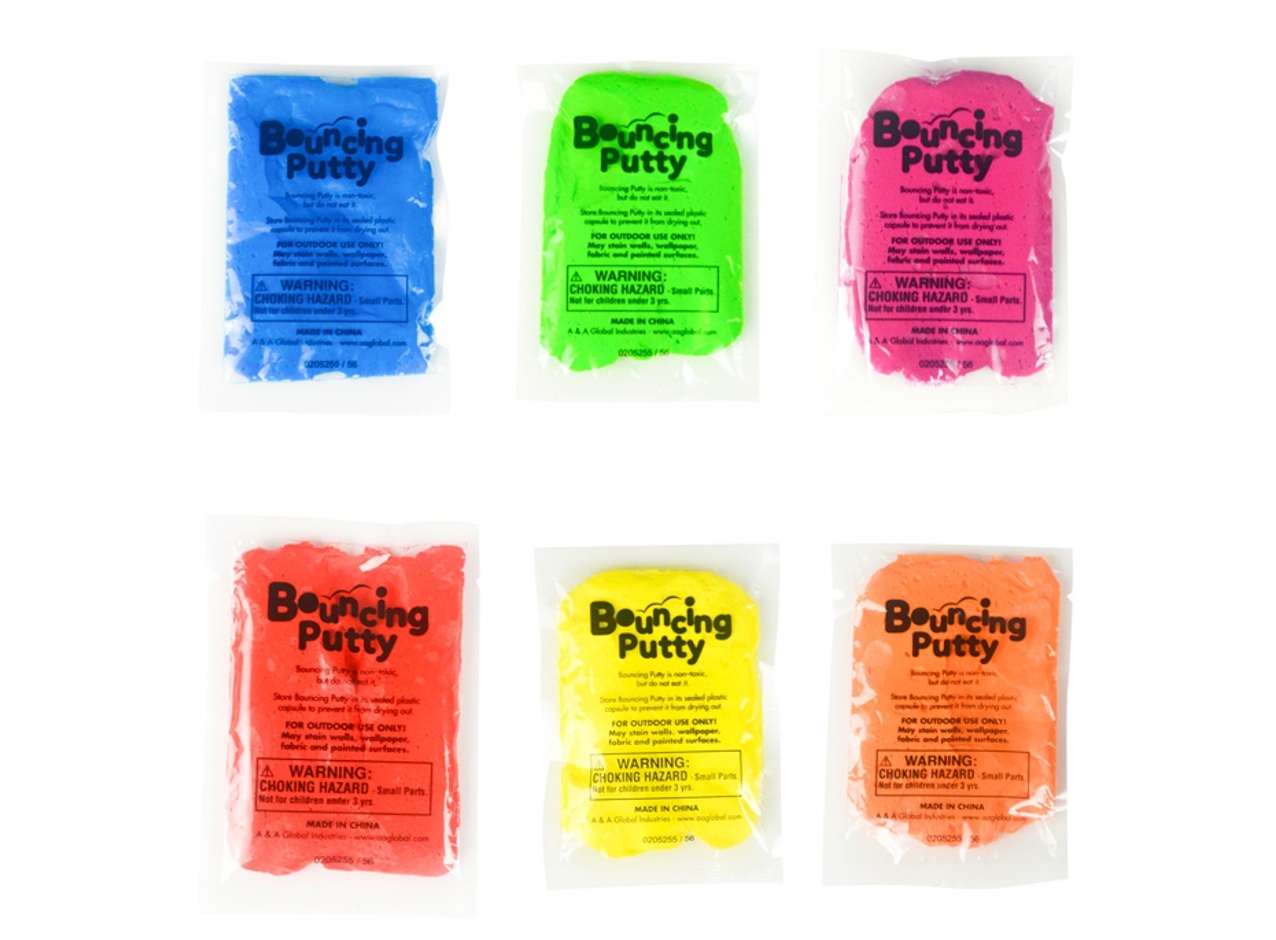 Bouncing Putty Packets In Bulk