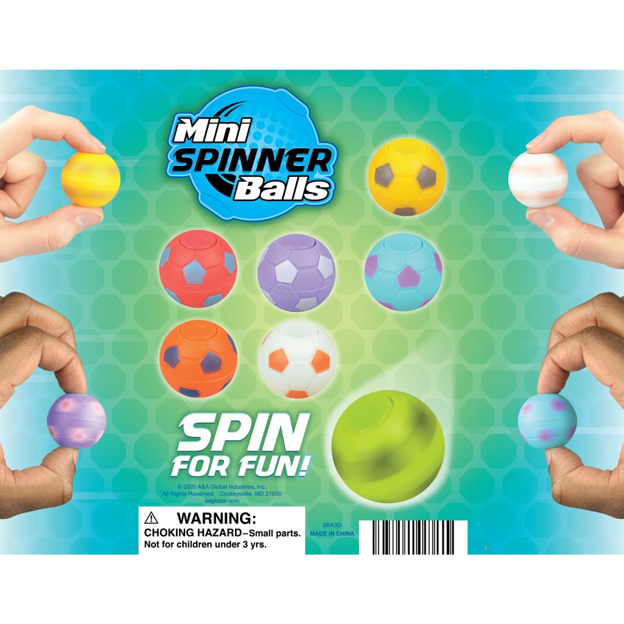 Soccer Spinner Balls Bundle - 100pcs Fidget Toys for Focus Enhancement ...