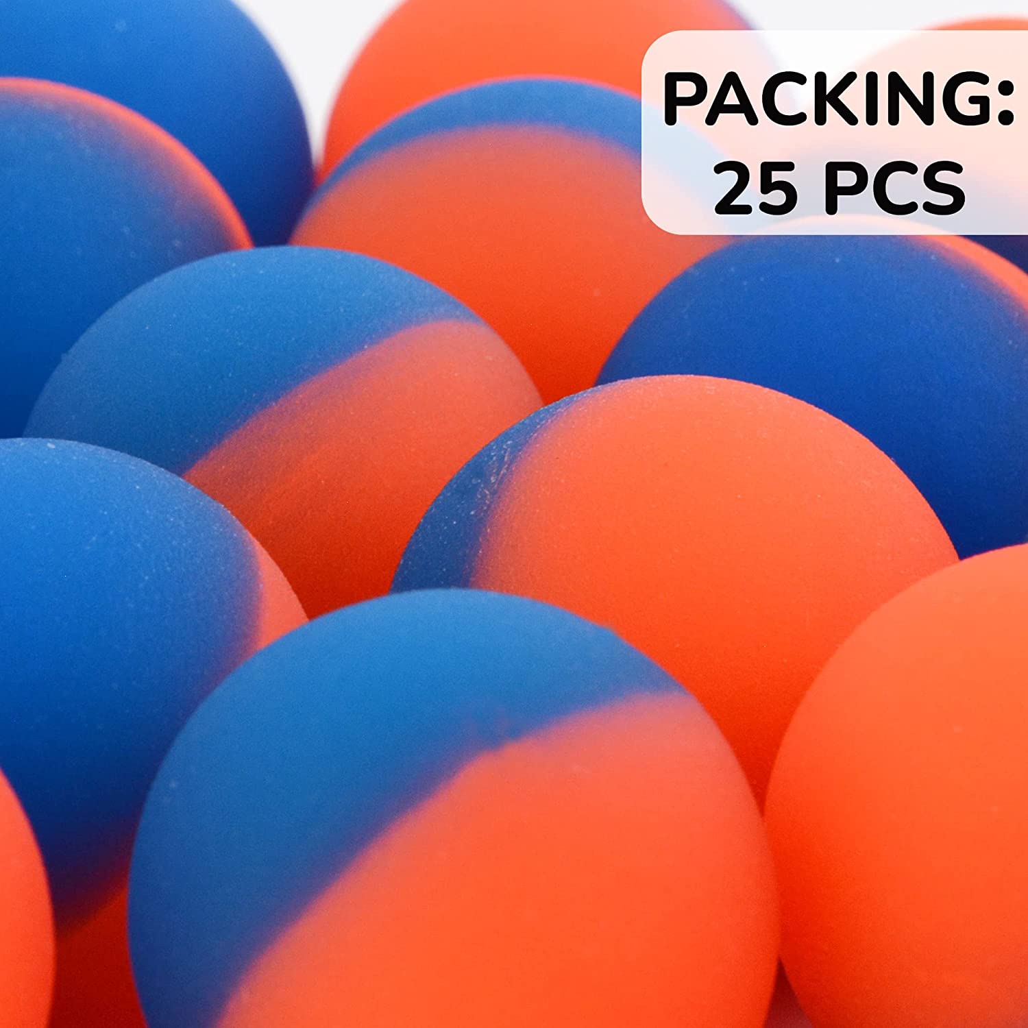 Buy Icy HiBounce Balls OrangeBlue 45 mm EnterVending