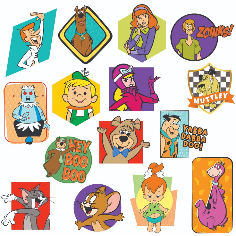 Hanna-Barbera Classic Cartoon Stickers