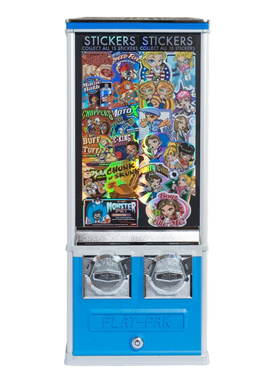 1 Cent Moderne Peanut Vending Machine Sticker      V-48 