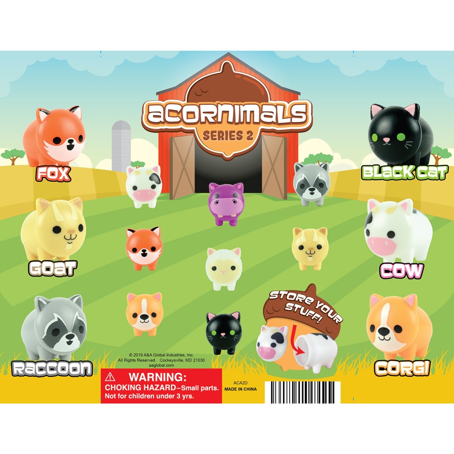 Acornimals Series 2 Display Card