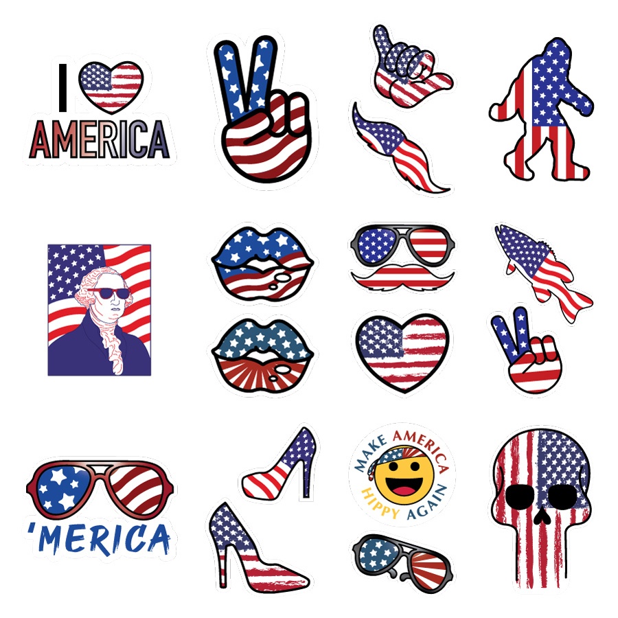 Patriotic Stickers