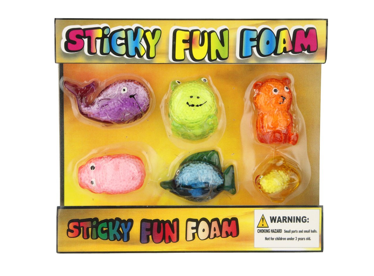Sticky Fun Foam (display)