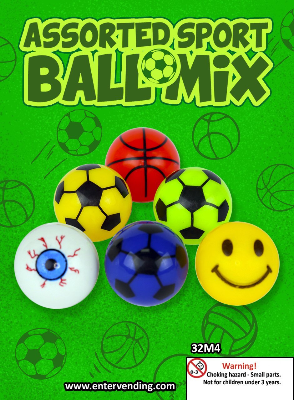 Assorted Sport Ball Mix (display)