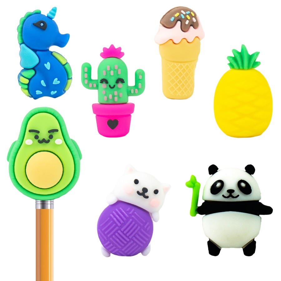 Bitty Buddy Pencil Toppers