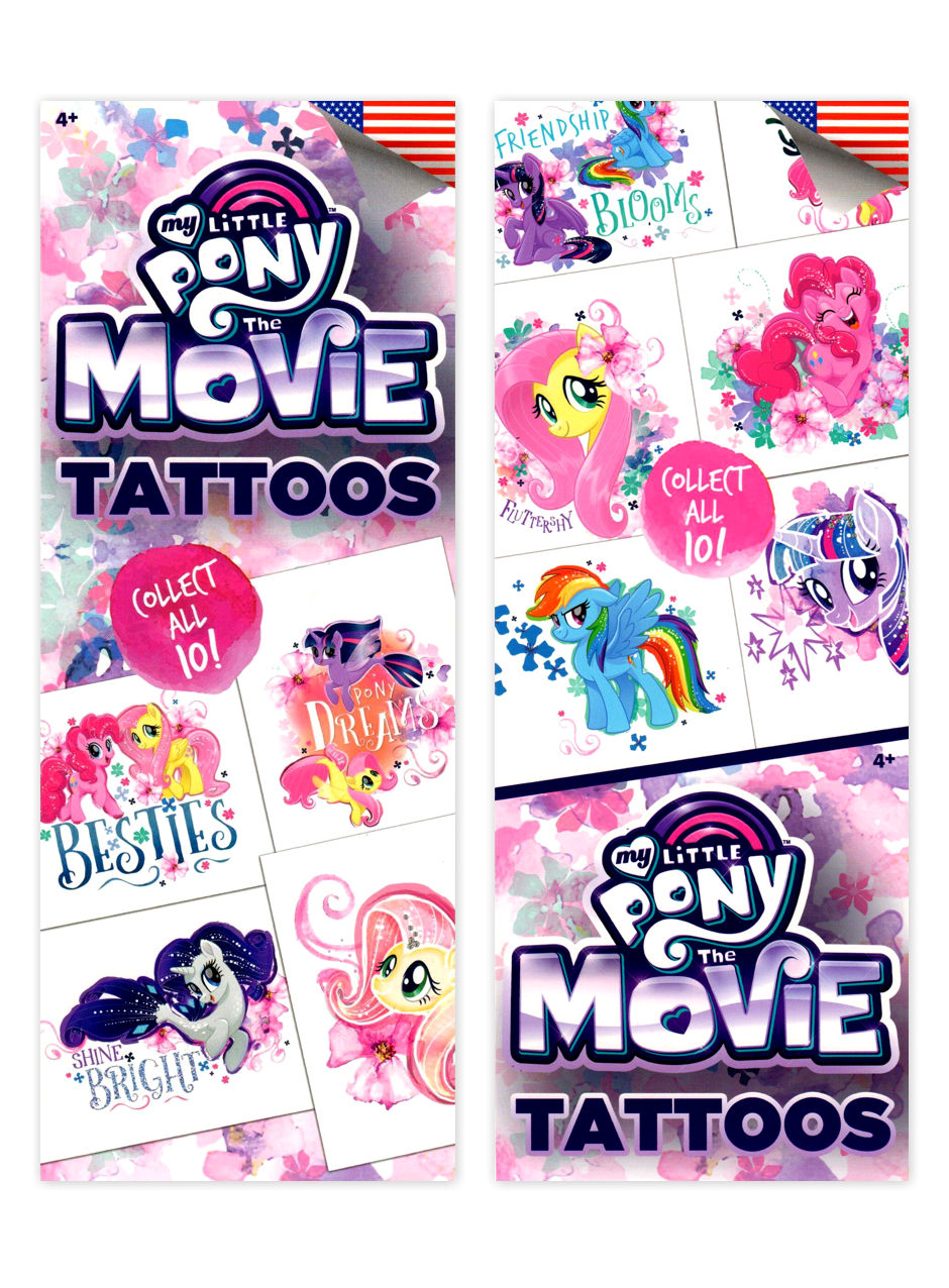 My Little Pony 2 Tattoos (display)