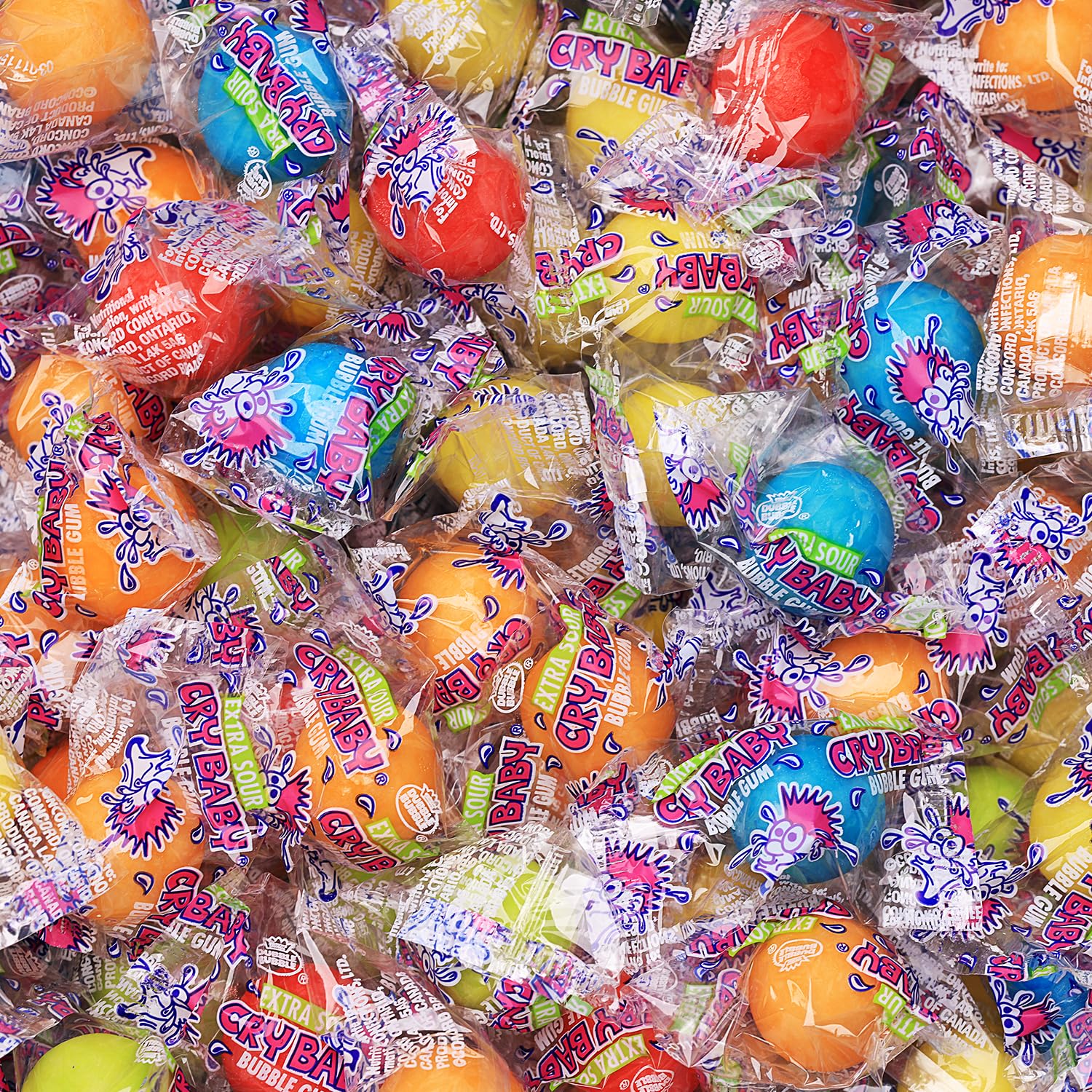 Sour Gumballs - Sour Fruit Gum - 60 Pcs Individually Wrapped Gumballs - Chewing Bubble Gum - 12 Oz Chewing Bubble Gum Balls - Colored Gum Balls Sour Gumballs - Sour Fruit Gum - 60 Pcs Individually Wrapped Gumballs - Chewing Bubble Gum - 12 Oz Chewing Bubble Gum Balls - Colored Gum Balls
