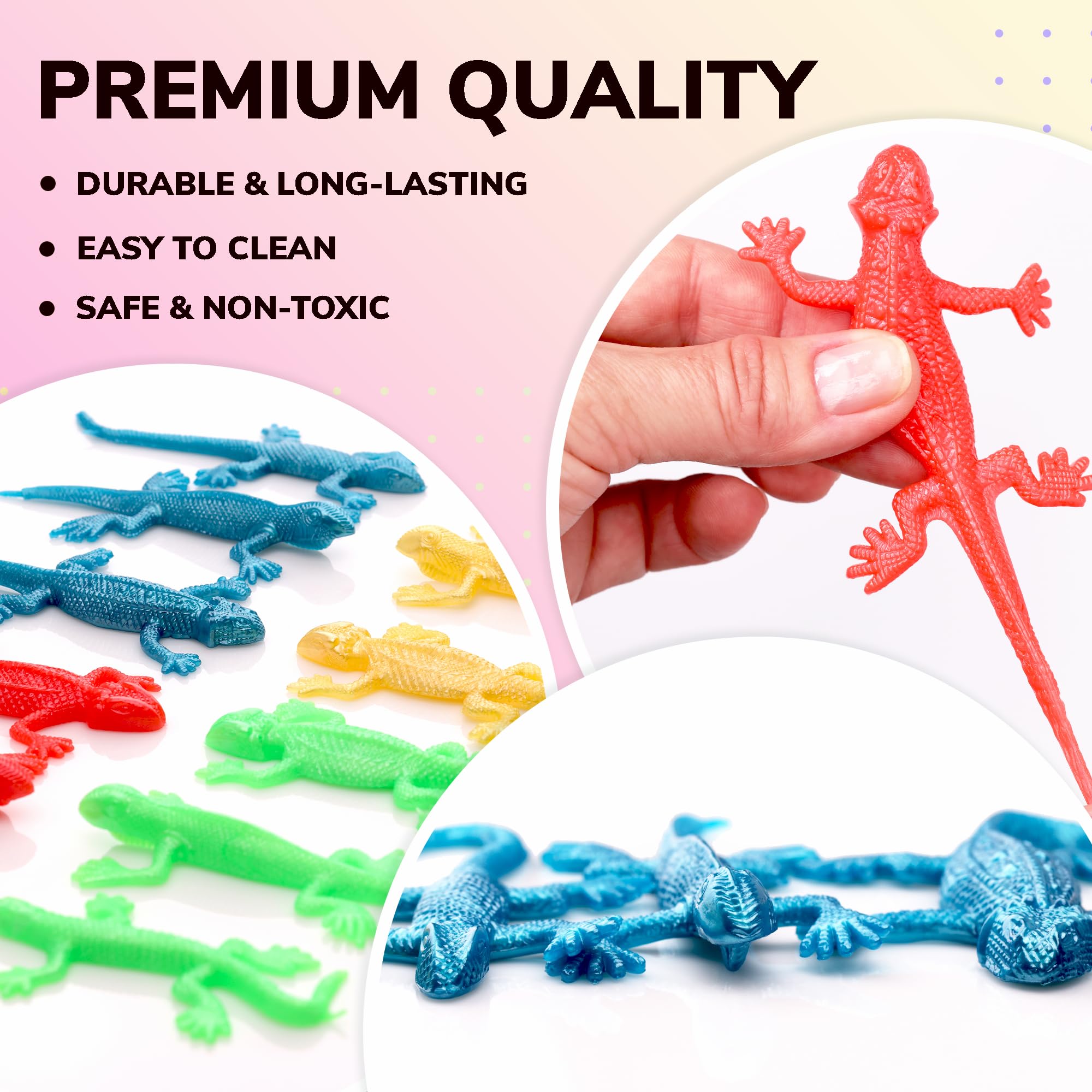 Lizard Sensory Stretchy Lizard Toy 4