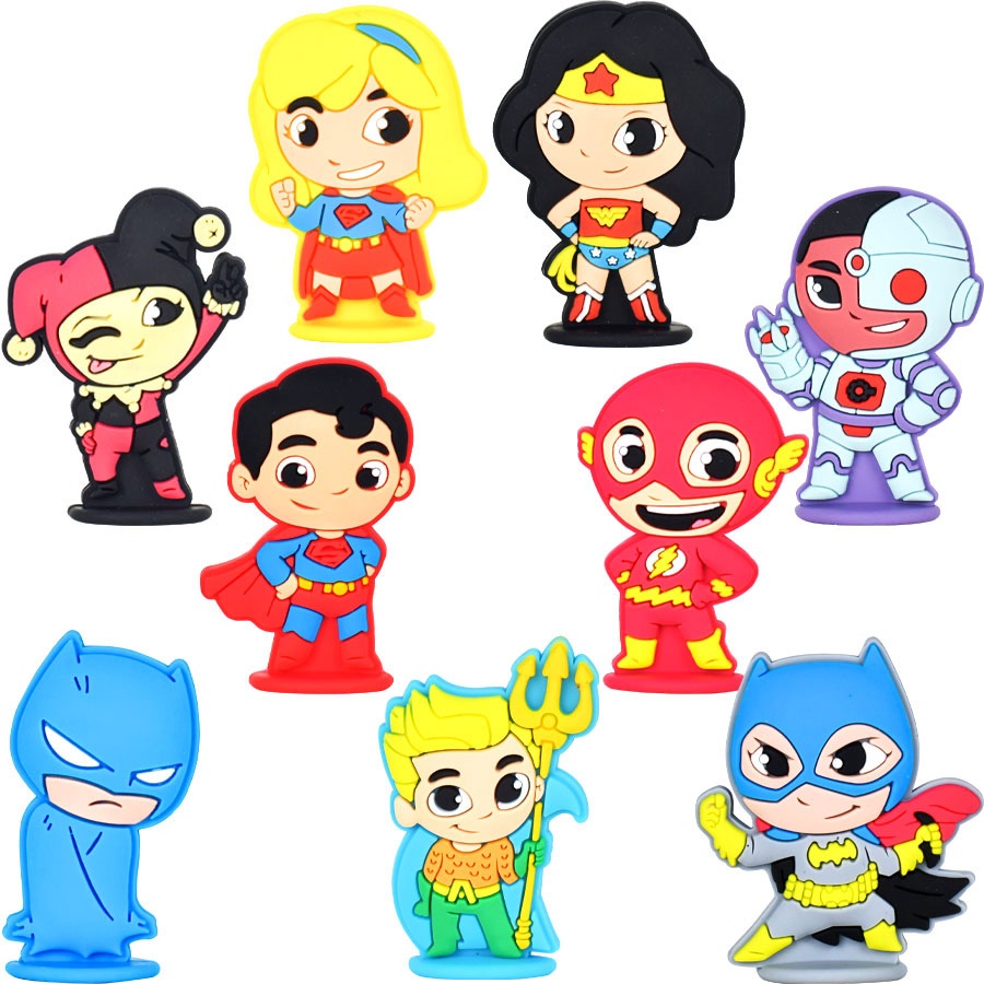 DC Super Friends™ Soft PVC 2D Figures