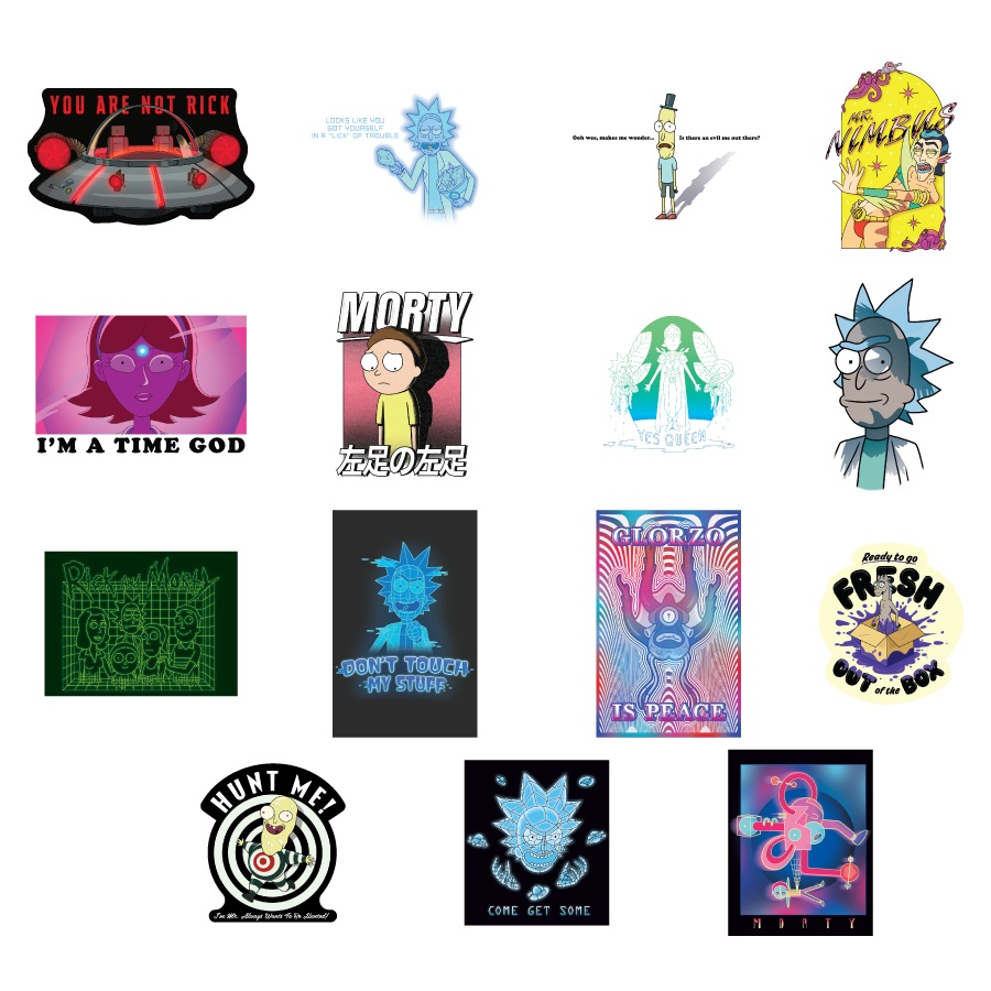 Rick and Morty™ Stickers Series 5