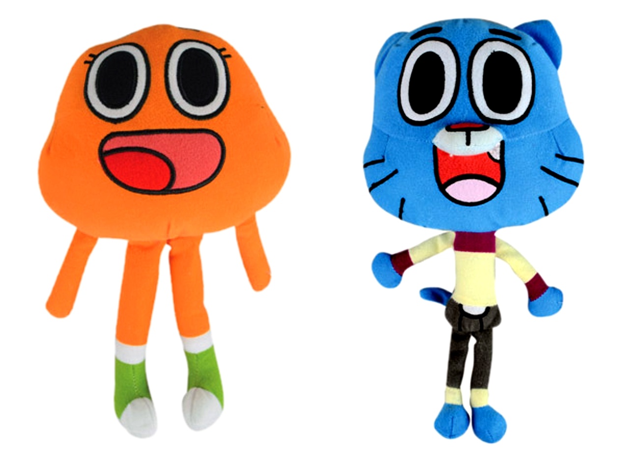 Gumball Blue Hair Lady Plush - wide 7