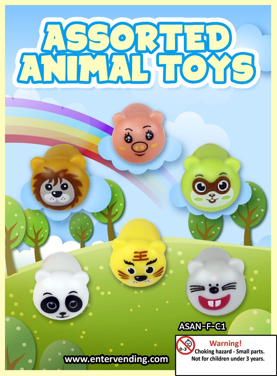 Assorted Animal Toys (display)