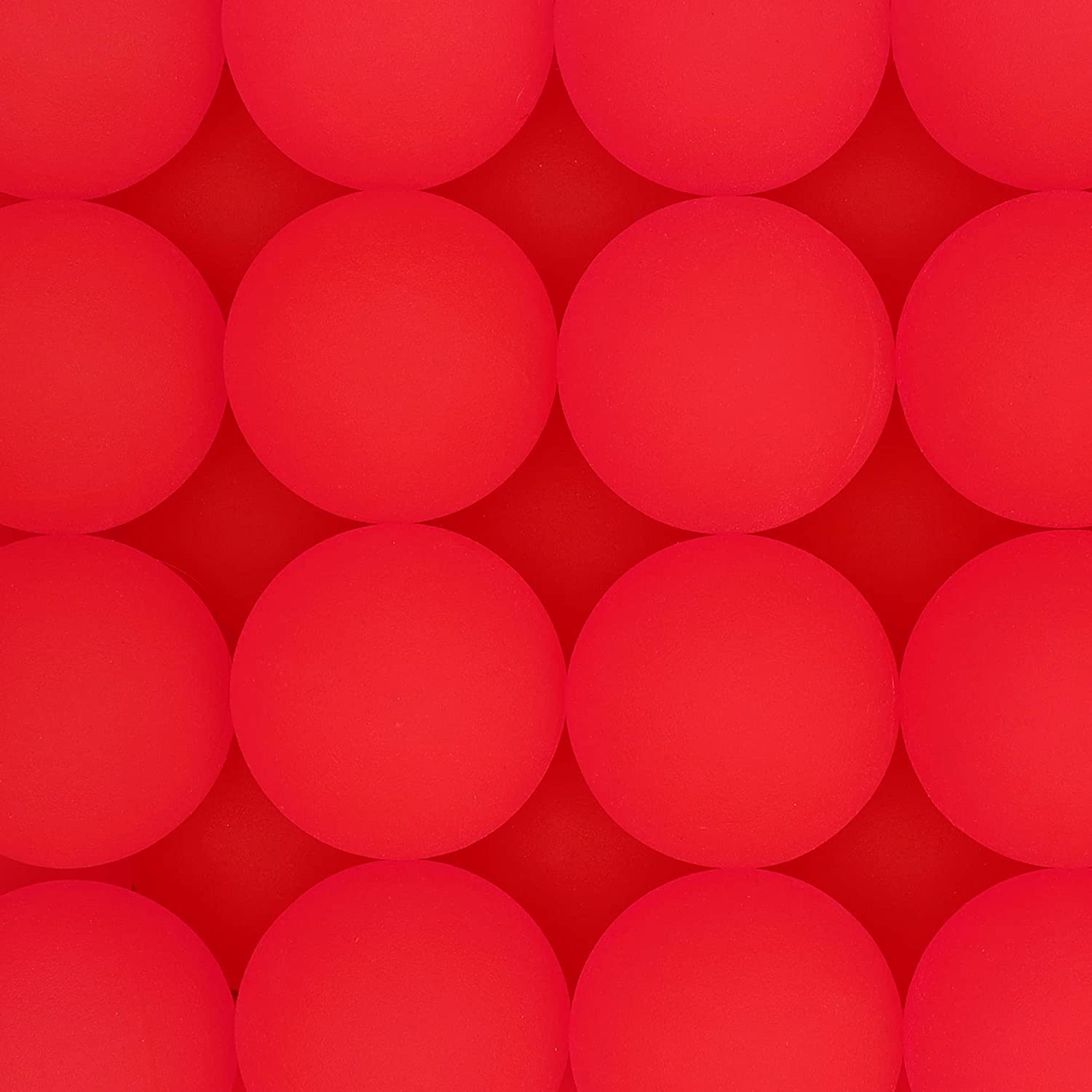 Glowing Bounce Balls Red 45 mm