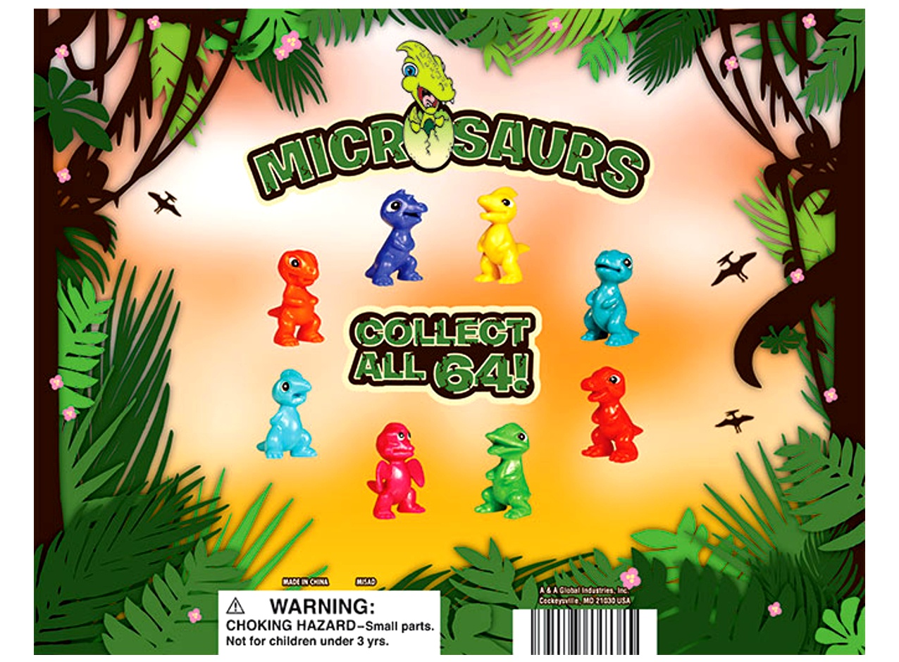 Microsaurs Figurines in 1
