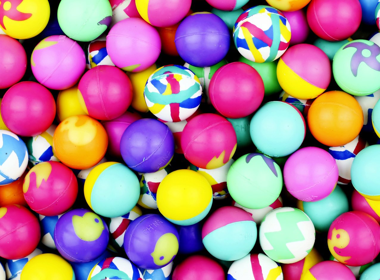 Buy 25 mm bouncy balls in bulk