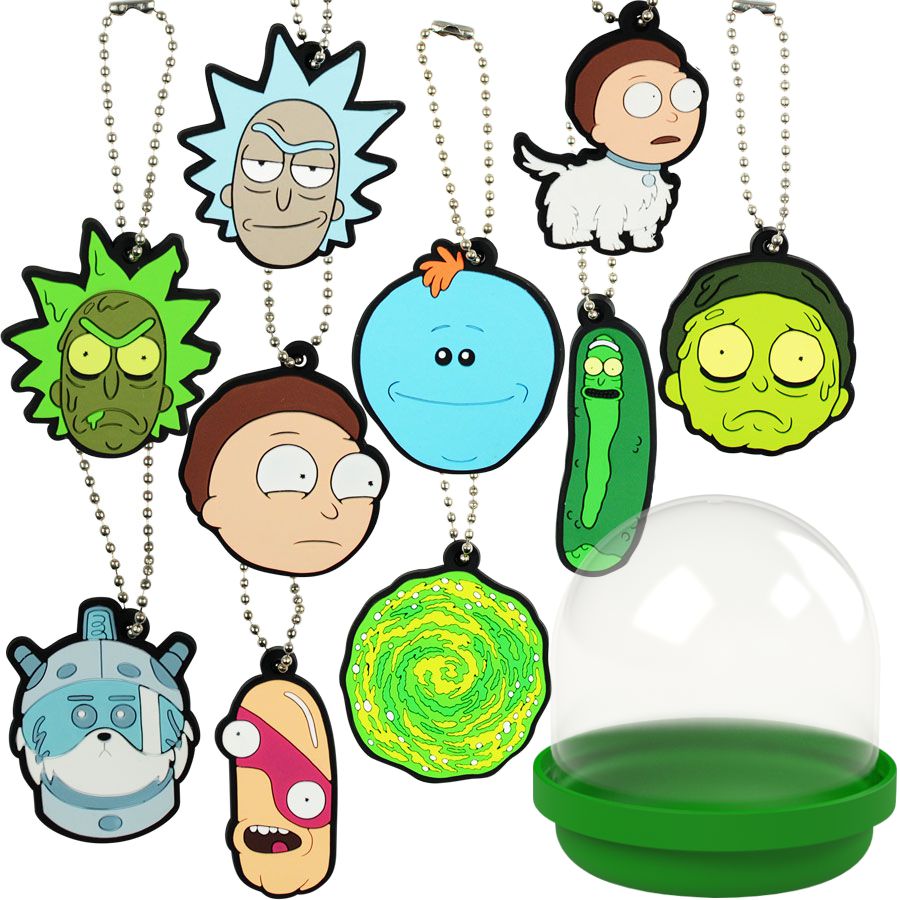 Rick and Morty™ 2-D Figure Keychains in 2