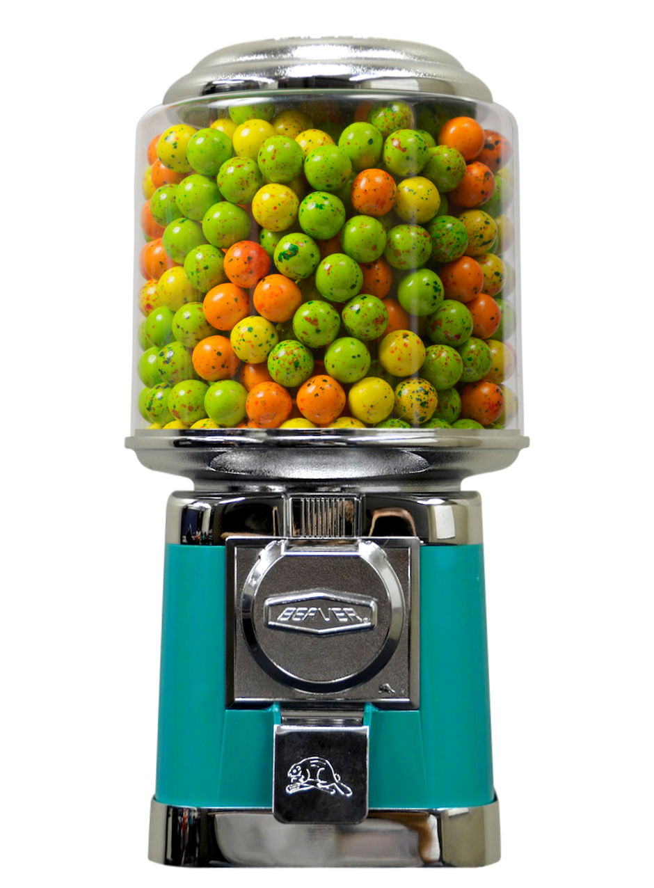 Southern Northern Beaver RB16 top Lock & Key Gumball Candy toy Vending Machine 