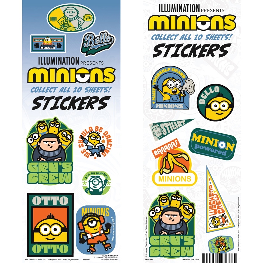 Minions™ Stickers