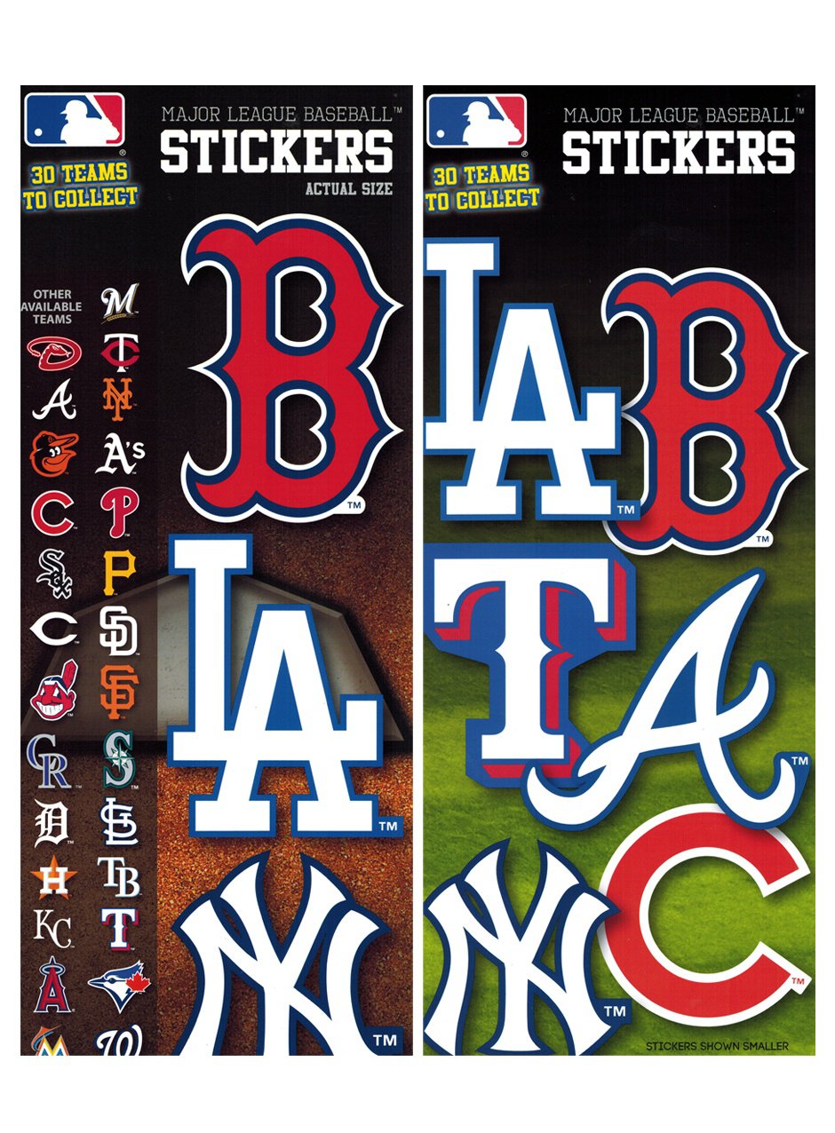 Stickers MLB Baseball Series 2 (display)