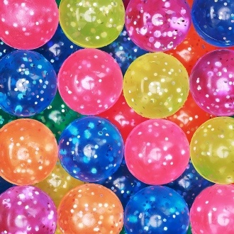 144 pcs Glitter Ball 27 mm