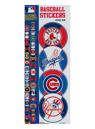 Stickers Prismatic Baseball (display)