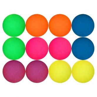 12 pcs Frosty Hi-Bounce Ball 60 mm