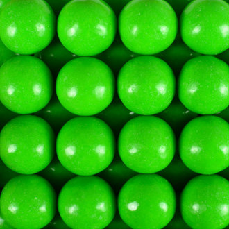 850 Count ZED Green Apple Gumballs with Enchanting Flavor - Exclusive USA Confectionery by A&A Global Industries gumballs in bulk