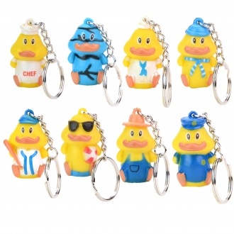 1.5" Collectible Ducky Keychains vending supply