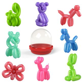 Balloon Party Animals in 1.1" vending supply