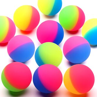 12pcs Entervending Bouncy Balls - HUGE Rubber Balls for Kids - 3 Inches Jumbo ICY Bounce Balls - Large Bouncy Ball - Bouncy Balls Party Favors for Kids